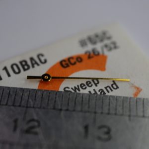 Aiguille seconde - BULOVA 110BAC N°65C GCO 26/52 Doré [NOS] (Watch hand)