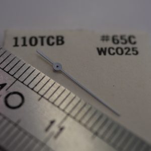 Aiguille seconde - BULOVA 110S N°65C WCO25 Blanc [NOS] (Watch hand)