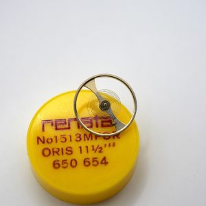 N°721 Balancier de montre Oris 650/654 11½" [NOS] (Balance Complete)