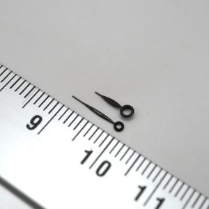 Aiguille de montre Girard Perregaux GP641 - 6,5x9,5 [NOS] Feuille Noir