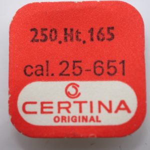 N°250 Roue d'heure Ht 165 - CERTINA 25-651 [NOS] Hour wheel