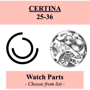 Pièce de montre CERTINA 25-36 - Liste déroulante [NOS] Watch part
