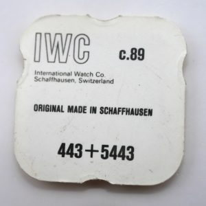 N°443/5 Tirette et vis - IWC Cal.89 [NOS] Setting lever + screw