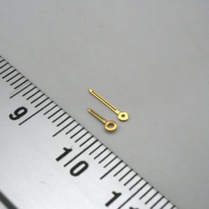 Aiguille de montre FHF 59 AS 976 1012 1051 FEF 270 Peseux 290 340 [NOS] Doré