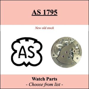 Pièce de montre AS 1795 - Liste déroulante [NOS] Watch part