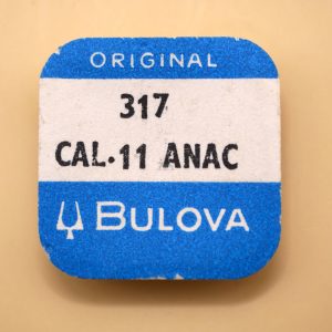 N°317 Pièce - Bulova 11 ANAC [NOS] Watch Part