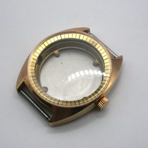 Boitier De Montre Ø35,60mm - Cadran Ø30mm - Doré [NOS] Watch Case