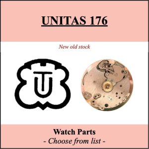 Pièce de montre UNITAS 176 - Liste déroulante - [NOS] Watch parts