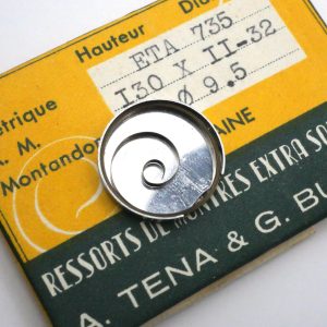 Ressort Barillet de Montre - ETA 734 / 735 / 736 / 737 / 739 [NOS] (Mainspring)