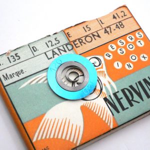 Ressort Barillet de Montre - LANDERON 47 / 48 Chronographe [NOS] (Mainspring)