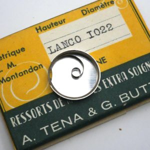 Ressort Barillet de Montre - LANCO 1022 1054 1104 1122 [NOS] (Mainspring)