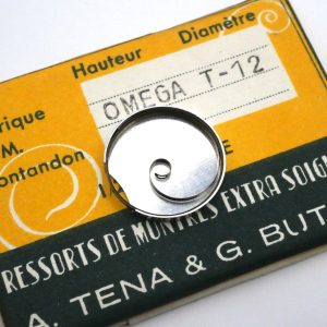 Ressort Barillet de Montre - OMEGA T12 [NOS] Mainspring