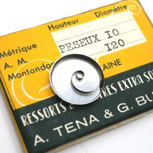 Ressort Barillet de Montre - PESEUX 10 / 120 [NOS] Mainspring
