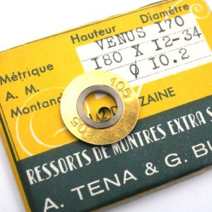 Ressort Barillet de Montre - VENUS 170 172 180 [NOS] Mainspring
