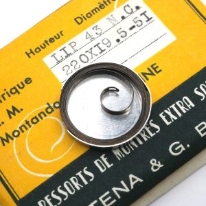 Ressort Barillet de Montre - LIP 43 N.C [NOS] Mainspring