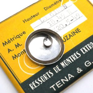 Ressort Barillet de Montre - LONGINES 18.49N [NOS] Mainspring