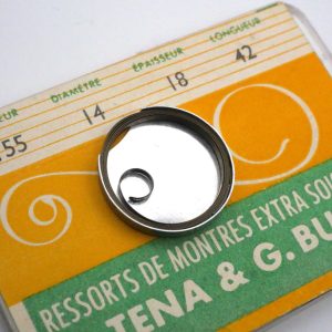 Ressort Barillet de Montre - OMEGA 37.5 [NOS] Mainspring