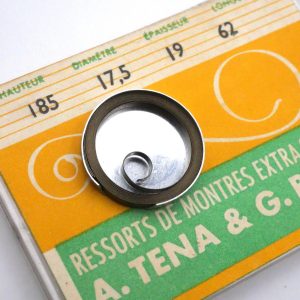 Ressort Barillet de Montre - REGULATEUR FRANCAIS 16.27 VA 37 [NOS] Mainspring