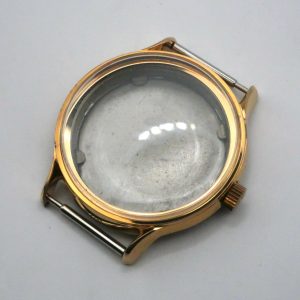 Boitier De Montre Ø36,60mm - Cadran Ø31,10mm - Plaqué Or [NOS] Watch Case
