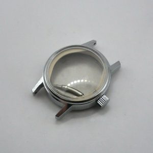 Boitier De Montre Ø21,20mm - Cadran Ø19mm - FE 6360, Chromé [NOS] Watch Case