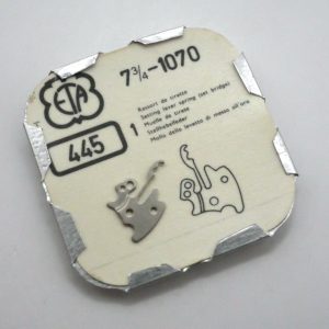 N°445 Ressort Frein de tirette - ETA 1070 [NOS] Setting lever spring