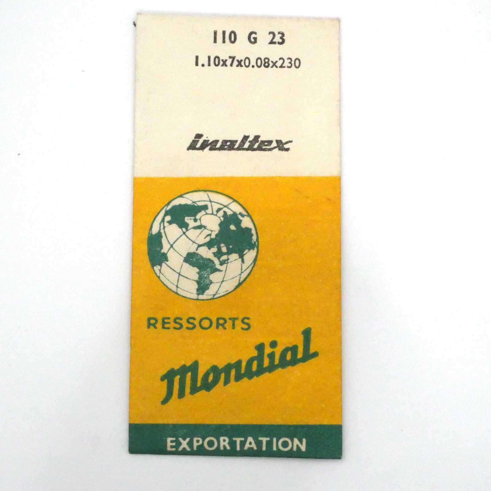 Ressort barillet de montre référencés - 1500 calibres (Mainspring) – Image 9