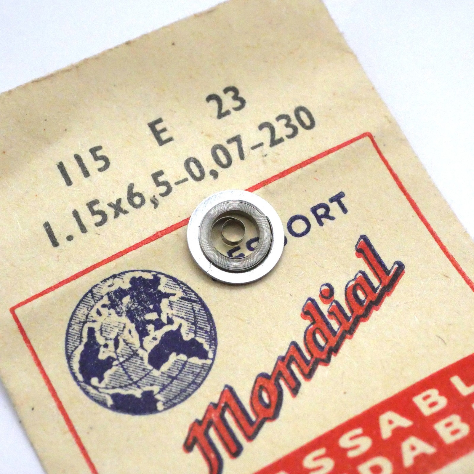 Ressort barillet de montre référencés - 1500 calibres (Mainspring) – Image 11