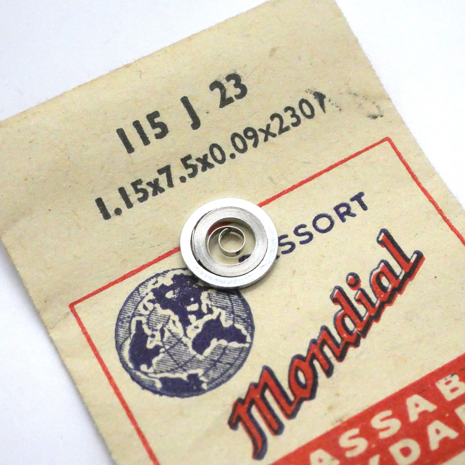 Ressort barillet de montre référencés - 1500 calibres (Mainspring) – Image 12