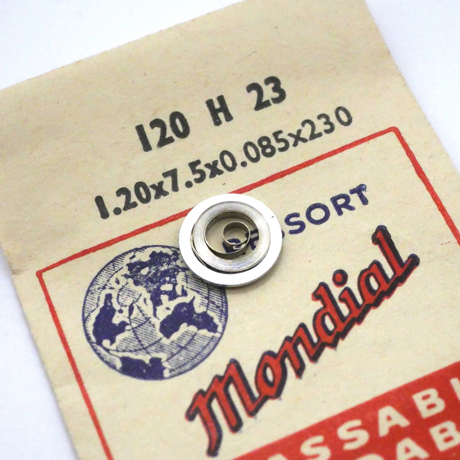 Ressort barillet de montre référencés - 1500 calibres (Mainspring) – Image 14