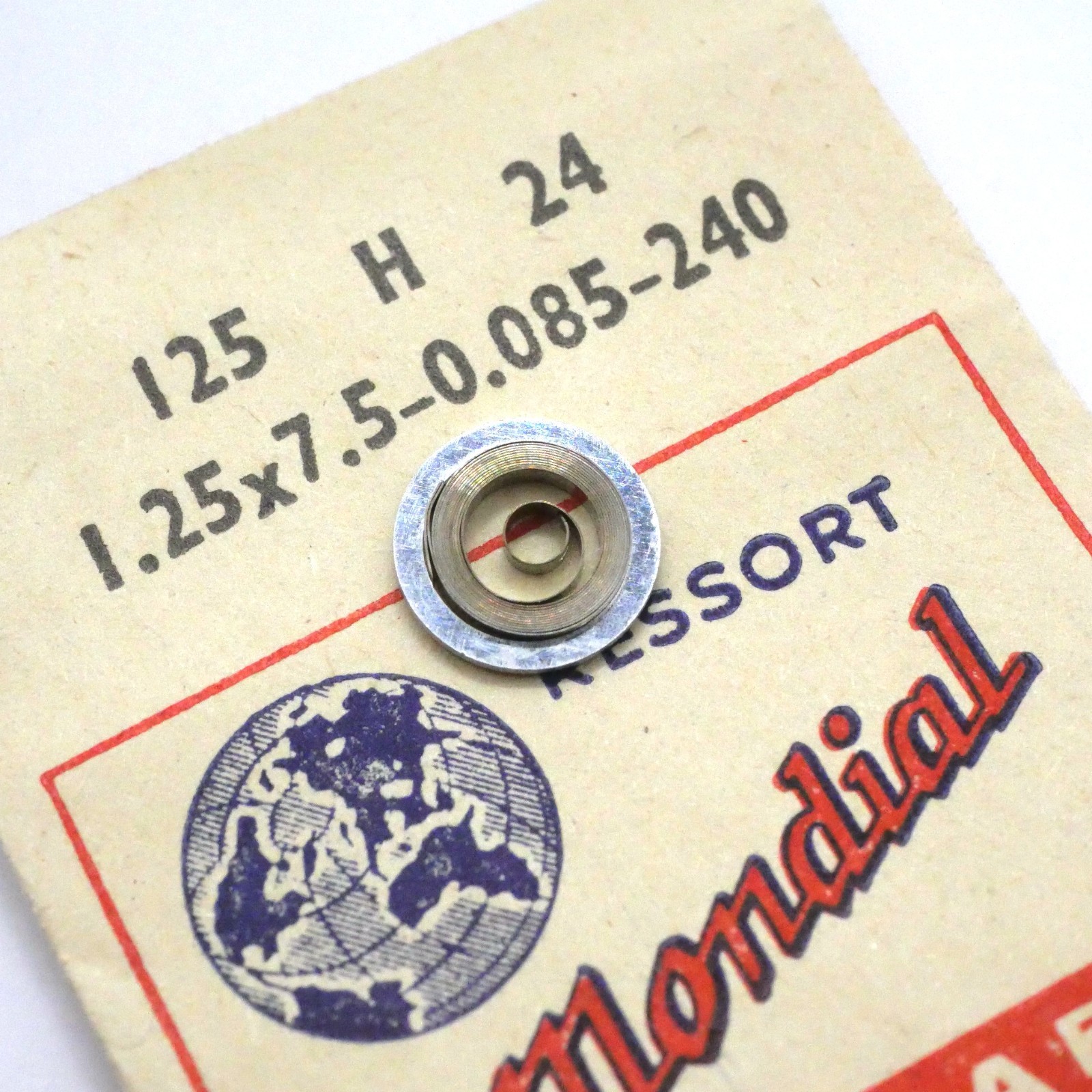 Ressort barillet de montre référencés - 1500 calibres (Mainspring) – Image 16