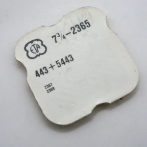 N°443/5 Tirette + vis - ETA 2365 [NOS] Setting lever + spring