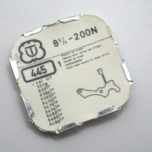 N°445 Ressort de tirette - UNITAS 200N 630 6360 6485 [NOS] Setting lever spring