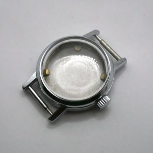Boitier De Montre Ø23,30mm - Cadran Ø20,30 - INT 36, Chromé [NOS] Watch Case
