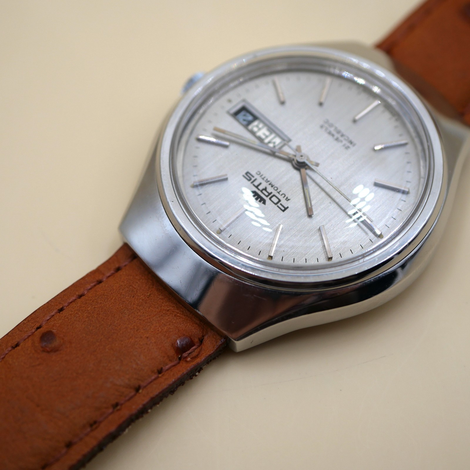 Montre FORTIS automatic Incabloc Vintage - Cal. ETA 2789-1 - Révisée – Image 3