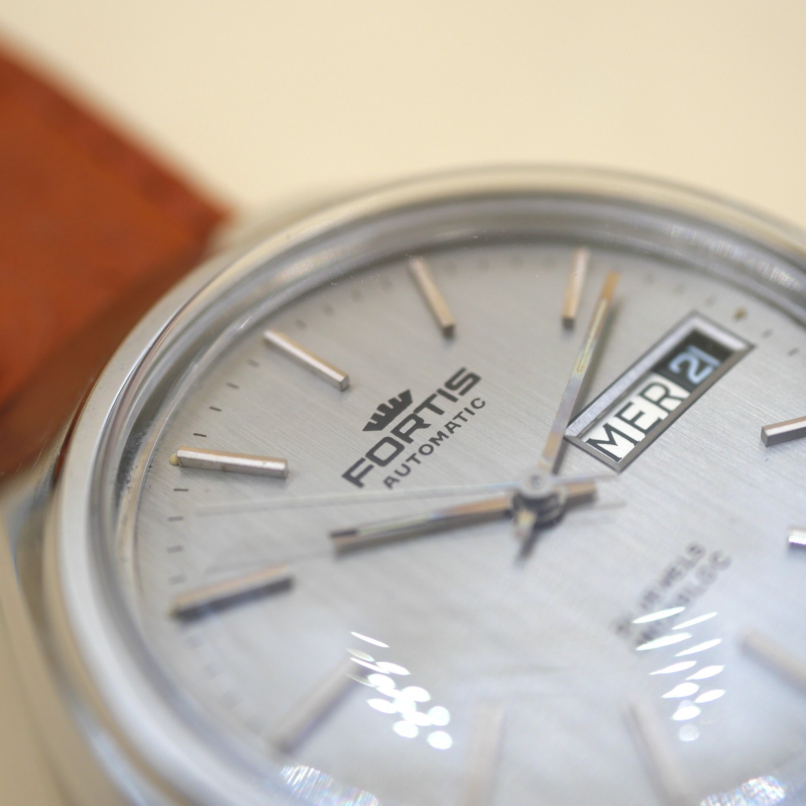 Montre FORTIS automatic Incabloc Vintage - Cal. ETA 2789-1 - Révisée – Image 4