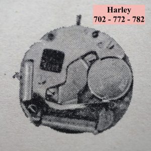 Pièce de montre RONDA HARLEY 702 772 - Liste déroulante [NOS] Watch part