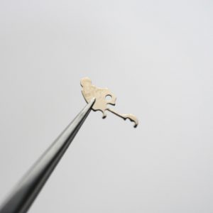 N°445 Frein De Tirette - ETA 6" 2440 [NOS] (Setting Lever Spring)