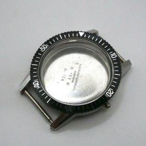 Boitier De Montre Plongée WALTHAM Ø35mm - Cadran Ø28,55mm, Acier [NOS] Ref B271Q