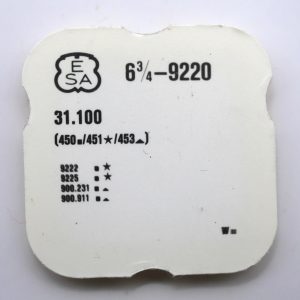 N°450 Renvoi / Setting wheel - ETA ESA 9220 [NOS]