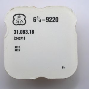 N°242/1 Chaussée / Cannon pinion - ETA ESA 9220 [NOS]