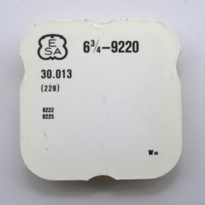 N°228 Troisième roue / Third wheel - ETA ESA 9220 [NOS]