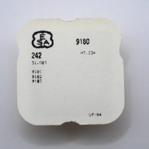 N°242/1 Chaussée HT 334 / Cannon pinion - ETA ESA 9180 [NOS]