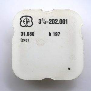 N°240 Chaussée HT 197 / Cannon pinion - ETA ESA 202.001 [NOS]