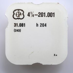 N°243 Chaussée HT 204 / Cannon pinion - ETA ESA 201.001 [NOS]