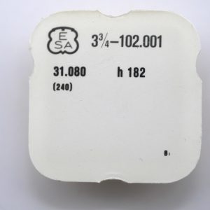 N°240 Chaussée HT 182 / Cannon pinion - ETA ESA 102.001 [NOS]