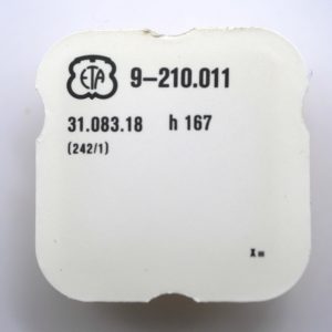 N°242/1 Chaussée HT 167 / Cannon pinion - ETA ESA 210.011 [NOS]