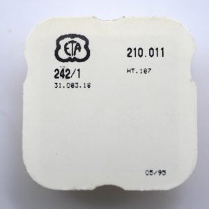 N°242/1 Chaussée HT 187 / Cannon pinion - ETA ESA 210.011 [NOS]