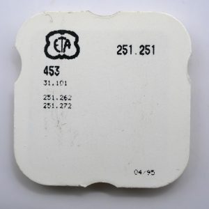 N°453 Renvoi intermédiaire / Intermediate Setting wheel - ETA ESA 251.251 [NOS]