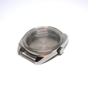 Boitier De Montre Tonneau Ø35,20mm - Cadran Ø30mm - Acier [NOS] Watch Case