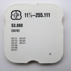 N°2576 Sautoir quantième / Date jumper - ETA ESA 255.111 [NOS]
